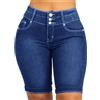Generico Pantaloncini Donna Jeans Casual Vita Alta Sexy Strappati Denim Pantaloni Corti Nappa Hot Pants Estate Jeans Estivi Corti Jeans Shorts Streetwear Pants con Tasche Pantaloncini Donna Jeans