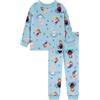 Disney Frozen Elsa e Anna Bambina Pigiama | Cintura elasticizzata, design allegro con motivo "sorelle", maniche lunghe per autunno e inverno, età da 18 mesi a 8 anni