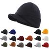 Magracy Berretto da uomo unisex con visiera calda e cappello invernale con cappello invernale di picco
