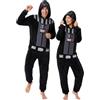 Get Trend Star Wars Pigiama Uomo Intero, Onesie Costume in Pile, M-2XL | Stormtrooper, Chewbacca, Grogu, Darth Vader, Mandalorian, BB-8 Tuta Uomo Morbido e Caldo per Carnevale, Cosplay e Halloween