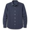 Blue coast yachting Camicia Uomo 100% Cotone, Manica Lunga, Colletto Classico, vestibilità Regular, Stile Casual Elegante
