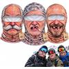 Generico Maschera da sci divertente e realistica con viso | maschera da sci da vecchio, maschera da sci 3D divertente e originale per uomo, look invernale esilarante, copertura completa