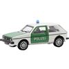 Schuco Modellino auto della polizia VW Golf I in scala 1:87, in scala 1:87, modellino auto 1:87, auto da collezione, H0