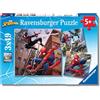 Ravensburger - Spiderman, Puzzle Bambini 5+ Anni, Con 3 Puzzle Da 49 Pezzi | Include 3 puzzle da 49 pezzi di Spiderman, giochi educativi e divertenti, ideali come regalo per ogni occasione dai 5 anni.
