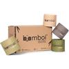 bamboi Carta igienica Bamboi in bambù, a 3 veli, 12 maxi rotoli | super morbidi, 380 strappi per rotolo, equivalenti a circa 125 rotoli standard, certificati 100% FSC®