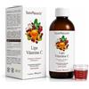 SANTE' NATURELS Vitamina C Liposomiale ● 500 millilitri Vitamina C in Liposomi ● No Alcol, No Soia, No Glutine ● Gusto Ciliegia con Stevia ● Sciroppo Integratore Alimentare ● Alto Assorbimento