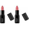 KIKO Milano Smart Fusion Lipstick - Tonalità 405 Vintage Rose (Confezione da 2)