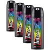 INTESA SEX UNISEX | Parfum Deodorant Pride 2BE, 125 ml (Confezione da 4)