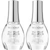 Deborah Milano - Top Coat Smalto, Gel Effect, Colore 00, Plumpling Effect, Brillantezza estrema ed Effetto Volumizzante come il Gel, 8.5ml (Confezione da 2)