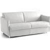 Dmora Divano Fisso 2 Posti Polissena 160x95x90h cm Grigio Chiaro Sfoderabile Idrorepellente, Lavabile Made in Italy
