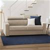 Dmora Talamo Italia - Divano letto 2 posti Agostina, Sofà Soggiorno apertura girevole, Poggiatesta regolabili e Braccioli slim, 100% Made in Italy, Cm 160x95h85, Beige