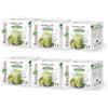 Foodness - 6 Box da 10 Capsule di Ginseng & Matcha, Capsule Compatibili con Sistema Dolce Gusto, Preparato Solubile, Senza Glutine, Lattosio, Additivi e Senza Zuccheri Aggiunti