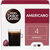 NESCAFÉ DOLCE GUSTO Americano Caffè Lungo 48 Capsule | Caffè lungo, sapore dolce e aromatico, intensità 4. Caffè torrefatto e macinato. 48 Capsule Compatibili Nescafé Dolce Gusto