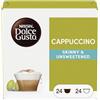 NESCAFÉ DOLCE GUSTO Cappuccino Light Latte e Caffè 48 Capsule | Caffè torrefatto e macinato, latte scremato per preparazione di cappuccino light. 48 Capsule Compatibili Nescafé Dolce Gusto