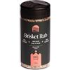 BBQ KING SPICES ARE ALWAYS THE SECRET BBQ KING - Brisket Rub Confezione da 250 g, Dry Rub BBQ Iideale per Manzo, Ideale per Barbecue Texano, Set Spezie Cucina 100% Made in Italy, Miscela Tecnica per Lunga Cottura