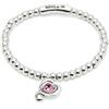 Uno de 50 Bracciale Collezione Expressive Being per donna, argento 925, colore rosa, taglia L, prodotto in Spagna