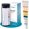 Reactif Strisce Urine 10 Parametri, 100 Pezzi, Test Cistite | Infezioni urinarie, chetoni, pH, glucosio, nitriti, leucociti, proteine, sangue e scala colori