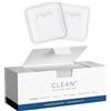 Clean Skin Club Clean² Dischetti 2.0 [Bordi NUOVI e Migliorati] Dischetti per il Viso Garantiti Senza Perdita di Fibre e Senza Strappi, Struttura a Tre Strati Unica, Lato Strutturato e Lato Ultra