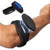 CAMBIVO 2 Pezzi Tutore Epicondilite Gomito Regolabile, Gomitiera per Epicondilite, Fascia Epicondilite con Cuscinetto in EVA per Gomito del Tennista, Alleviare la Tendinite e Artrite, Fitness