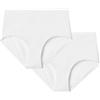 Golden Lady 2 Slip Midi Vita Alta Slip a Culotte Donna (Pacco da 2)