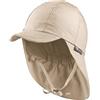 Sterntaler - Berretto con Visiera con Protezione per Il Collo, Berretto per Bambini Unisex - Bimbi 0-24