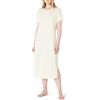 Amazon Essentials Camicia da Notte Lunga a Maniche Corte in Morbido Misto Cotone Modal Donna