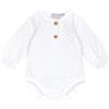 Chicco Bimbo 0-24 Body Elegante a Maniche Lunghe a Maniche Lunghe in Morbido Cotone con Comoda Apertura Frontale FW25 253