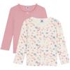 Petit Bateau 2 TS Ml VI Biancheria Intima Giorno Bambine e Ragazze (Pacco da 2)