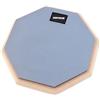 Keepdrum DP-BL, Tamburo per allenamento per batteria (Drum Practice Pad), blu, con filettatura 8 mm