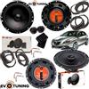 EvoTuning JBL Kit 6 Casse Altoparlanti JBL Stage2 604C+604 Ant+Post per Lancia Delta dal 2008