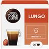 NESCAFÉ DOLCE GUSTO Lungo Caffè 96 Capsule | Caffè espresso lungo con Arabica, intensità 6. Caffè torrefatto e macinato. 96 Capsule Compatibili Nescafé Dolce Gusto