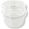 DL-pro Misurino per apertura coperchio in robot da cucina Vorwerk Thermomix® TM21 TM31 TM3300 TM5 100 ml capacità senza BPA plastica trasparente