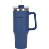 Flamingueo Thermos da 1,18 l, in acciaio inox, con cannuccia e manico, per bevande fredde per 24 ore e calde per 10 ore