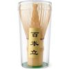 BLOOMORA Matcha Whisk 1pk - Chasen Artigianale a 100 Fili per una Schiuma Cremosa | Frustino in Bambù, Frusta Tradizionale per Tè e Cerimonia, Naturale e Senza Sostanze Chimiche, Design Giapponese
