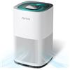 AIRTOK Purificatore Aria, Copertura Massima 990 Ft² (92㎡), Filtro 13 HEPA Purificatore Aria Rimuove 99,97% di Allergeni Fumo Polvere Polline di Pet Odore, 3 Velocità, Timer, AP1001