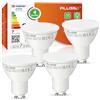 ALUSSO Lampadine LED GU10 7W 560LM Luce Bianca Fredda 6000K Confezione da 4 | Angolo del Fascio di 120 Gradi, Lampadine LED Non Dimmerabili, Ideale per il Soggiorno, la Cucina e Altro Ancora