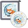 younikat pellicola protettiva Toniebox motivo volpe - dv1493 | Adesivi resistenti con taglio preciso per base di ricarica e box bambini