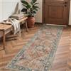 BEIMO Tappeto Salotto Pelo Corto Vintage, Tappeto Camera Da Letto, Tappeti Antiscivolo Lavabile, Tappeti Persiano per Corridoio, Soggiorno, Sala, Rosso Vintage, 80x150cm