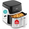 MEDION P15 XL M Airfryer Friggitrice ad aria XXL 7,2 L bianca | Griglia con 4 spiedi e stampo per dolci, 1650 W, elemento riscaldante in acciaio inox, ILAG senza PFAS, MD100056
