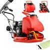 IMJ-Global Compattatore Compattatrice a Scoppio | 82 kg | 5,8 CV | Forza Centrifuga 13 KN | Piastra 540x420 mm Spessore 12 mm | profondità di Compattazione 30 cm | Frequenza di Vibrazioni 5500 VPM