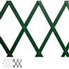 Virsus 1 Traliccio Estensibile in PVC 1715, misura 100x200 cm, per sostegno a muro di fiori e pianti rampicanti, per decorazione esterni pannello recinzione giardino, terrazzo Vari Colori (verde) - F