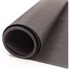 Giuri Tessuti - Fascia OMBREGGIANTE in PVC Microforato al Metro, per Pergola e Gazebo (Nero, 45 CM)