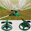 DISCORAMA - IRRIGATORE AUTOMATICO DA GIARDINO ROTANTE A 360 GRADI CON 3 BRACCI REGOLABILI DOPPIA MODALITA DI SPRUZZO PER PRATO ED ORTO DIAMETRO 150MM