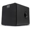 VULKKANO SUB8 Subwoofer Attivo 8 Pollici, 80W RMS, Crossover e Fase Regolabili, Compatibile con Qualsiasi Sistema RCA, Frequenza 40Hz-250Hz
