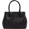 GAÀLLE Gaelle Paris Borsa a Mano GAACW03322 Maxi Logo Nera | 28,5 x 20,5 x 9,5 cm, Tracolla Rimovibile, Chiusura a Cerniera, 100% Poliuretanica, Stile Casual Donna