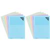 ÖKI Set di 20 cartelline per finestre, con finestra di visualizzazione, in materie prime rinnovabili, 120 g/m², formato A4 (220 mm x 310 mm),