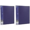 Pentel Recycology DCF642 Display Book Side portalistini A4/A3 20 buste blu (Confezione da 2)