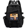 LKY STAR Anime Haikyuu Zaini Casual Unisexe Daypack Hinata Shoyo kageyama tobio per la Scuola Viaggio Casual Backpack per Studenti