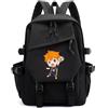 LKY STAR Anime Haikyuu Zaini Casual Unisexe Daypack Hinata Shoyo kageyama tobio per la Scuola Viaggio Casual Backpack per Studenti