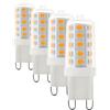 Eglo LED G9 base a perno dimmerabile, lampadina plug-in 3 Watt (equivalente (Confezione da 4)